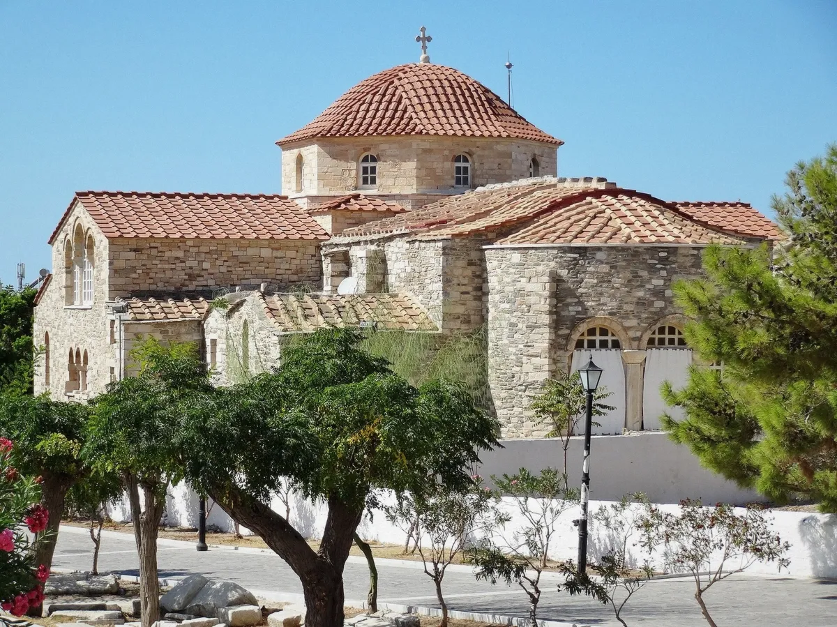 The church of Panagia Ekatontapyliani in Parikia, Paros